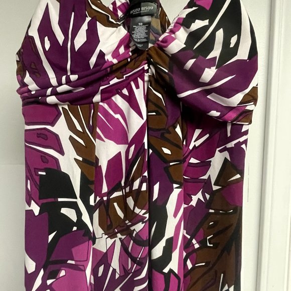 Bisou Bisou Michele Bohbot dress size 10 P364 Good condition. - Picture 5 of 6